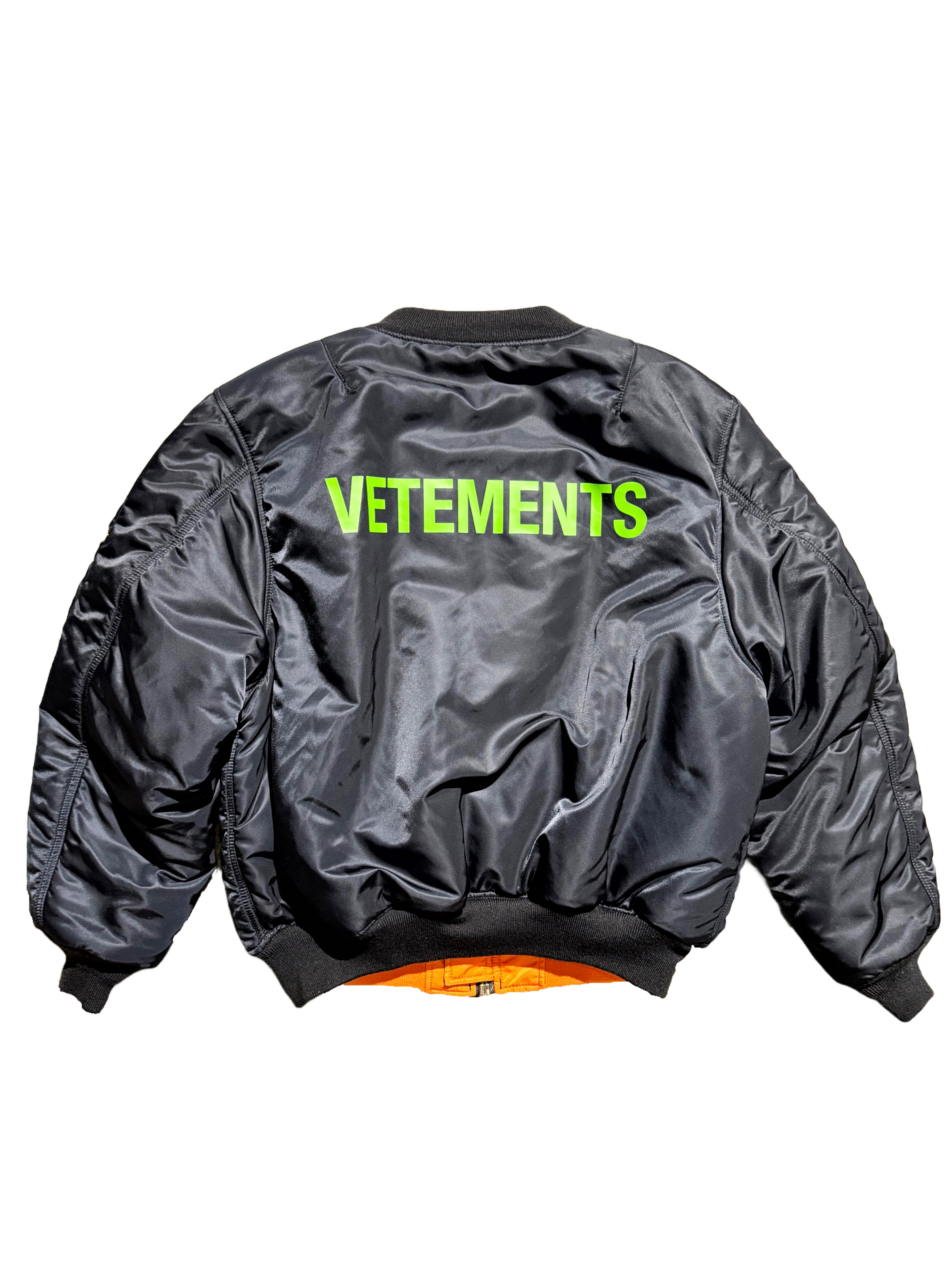 Vetements x Alpha Industries SS18 Emoji Reversible Bomber – Mainline