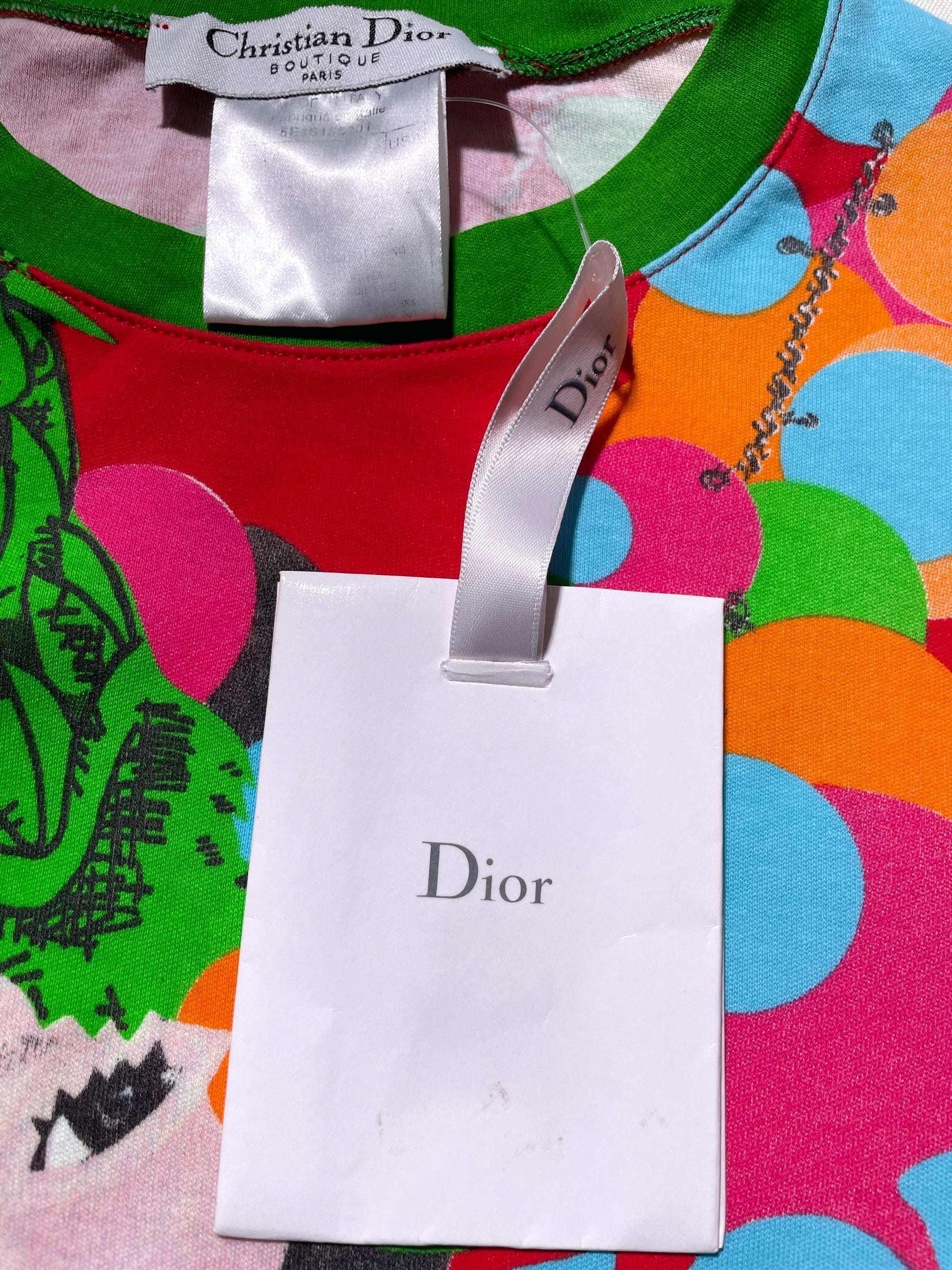 Christian Dior by John Galliano SS05 Pop Art Tee