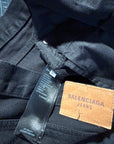 Balenciaga AW24 Cut-Up Double Waist Denim